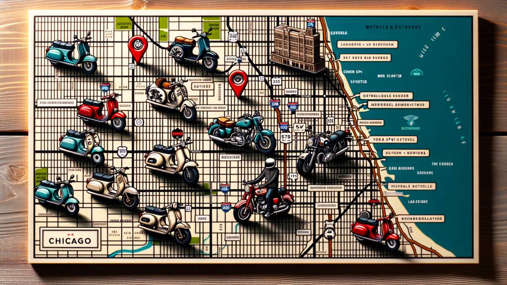 Popular Motorcycle Routes in Chicago
